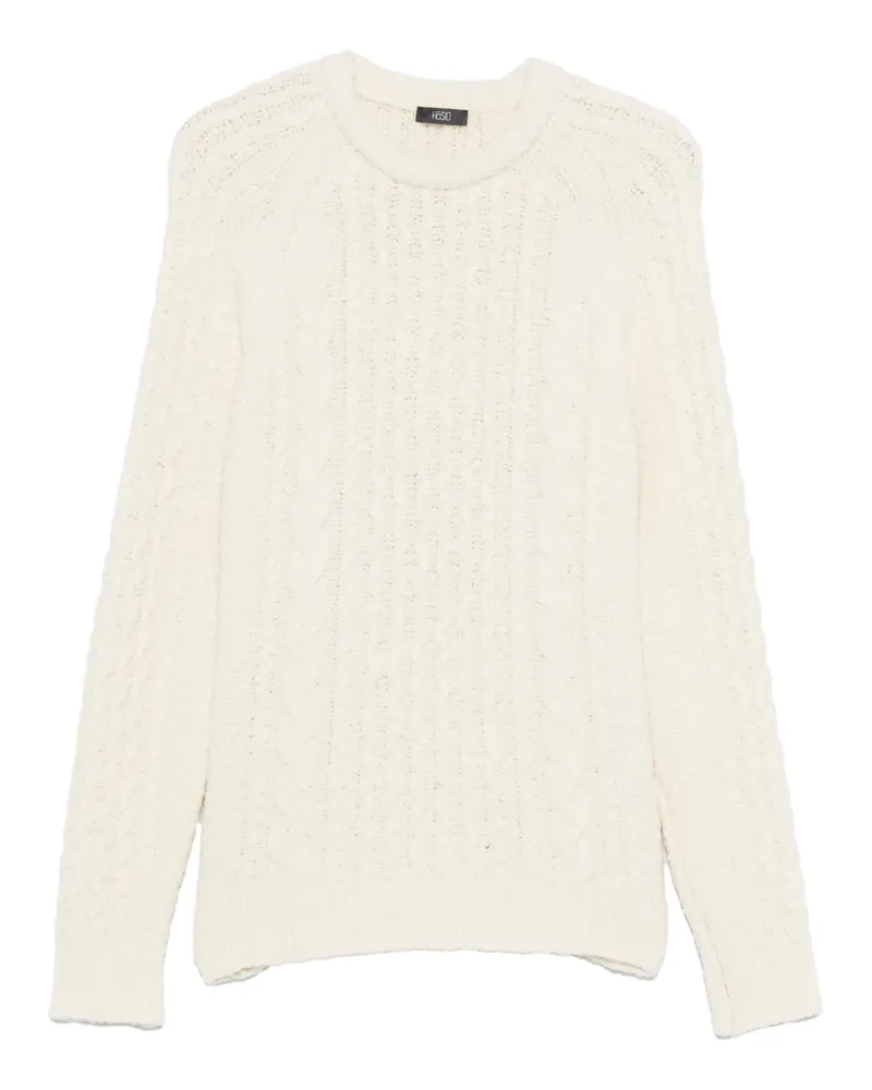 HOSIO cable-knit sweater - Nude Nude