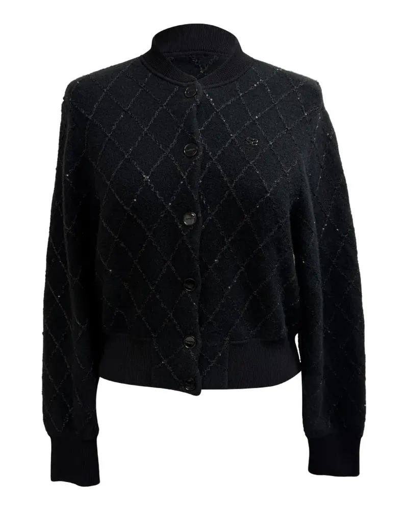 Sandro Cabaret sequin cardigan - Schwarz Schwarz