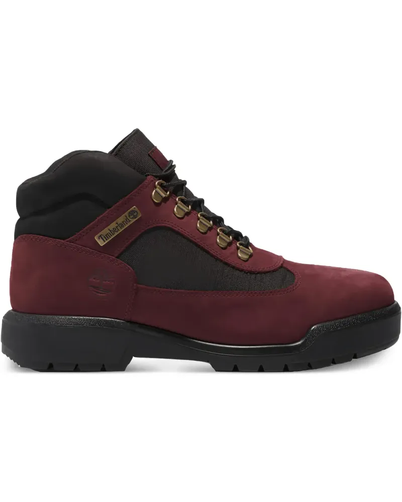 Timberland Field Lace Up "Dark Port" Stiefel - Rot Rot
