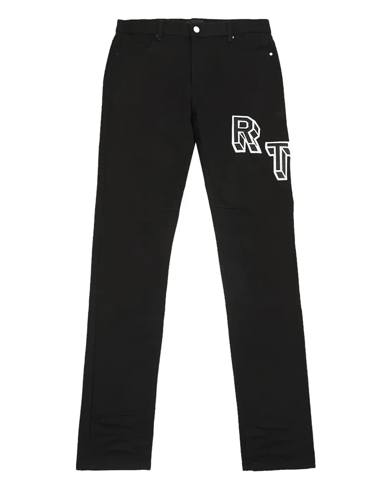 RTA Stadium Bryant Collegiate "Black" jeans - Schwarz Schwarz