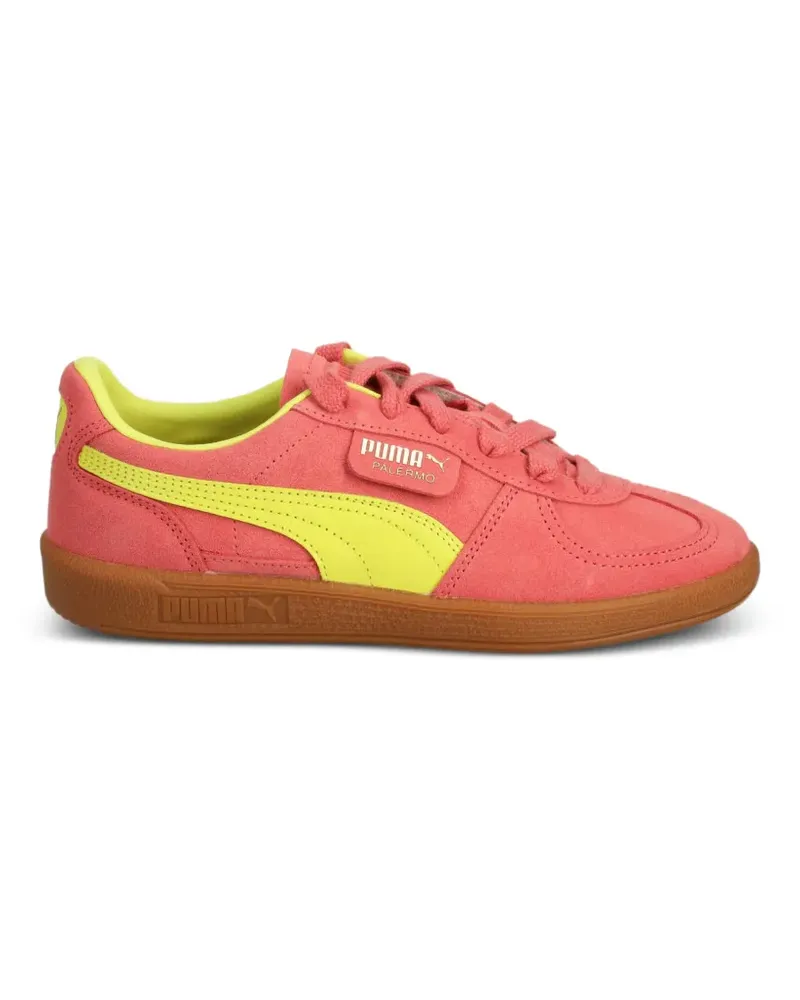 Puma Palermo Sneakers mit Logo-Patch - Rosa Rosa