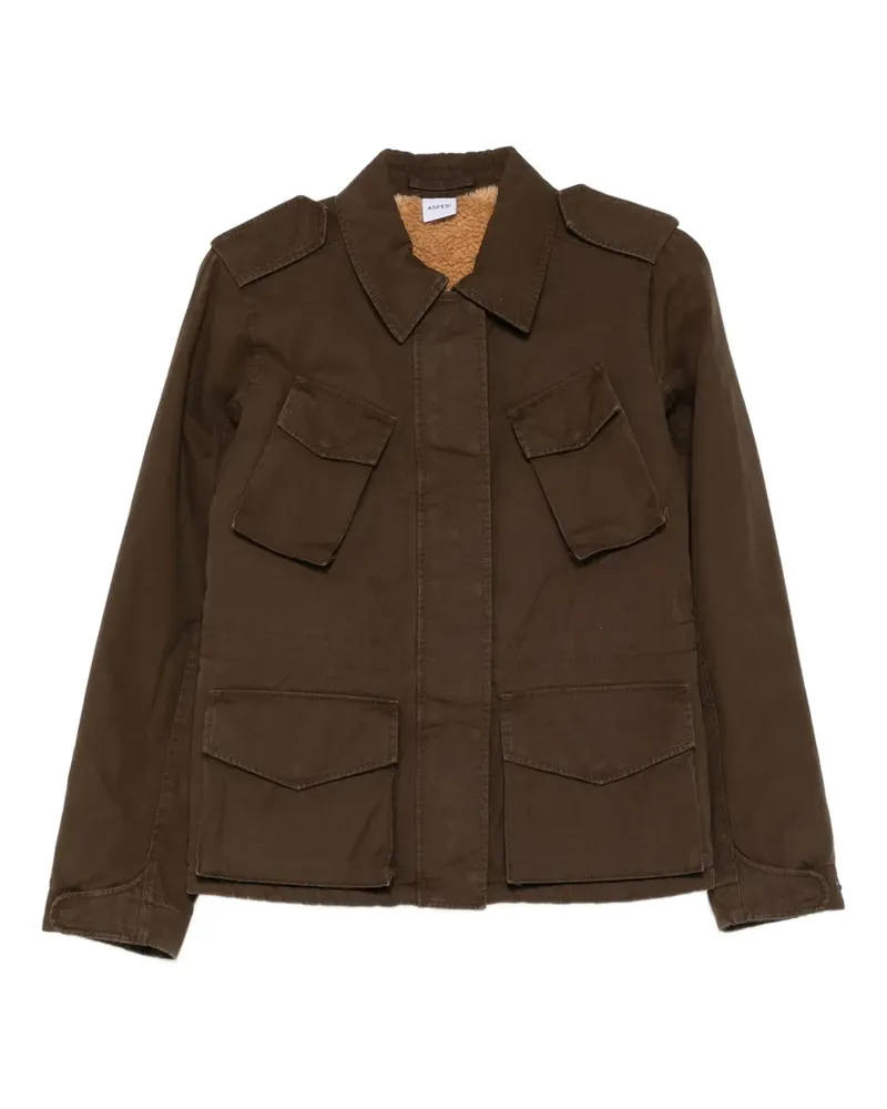ASPESI pocket jacket - Braun Braun