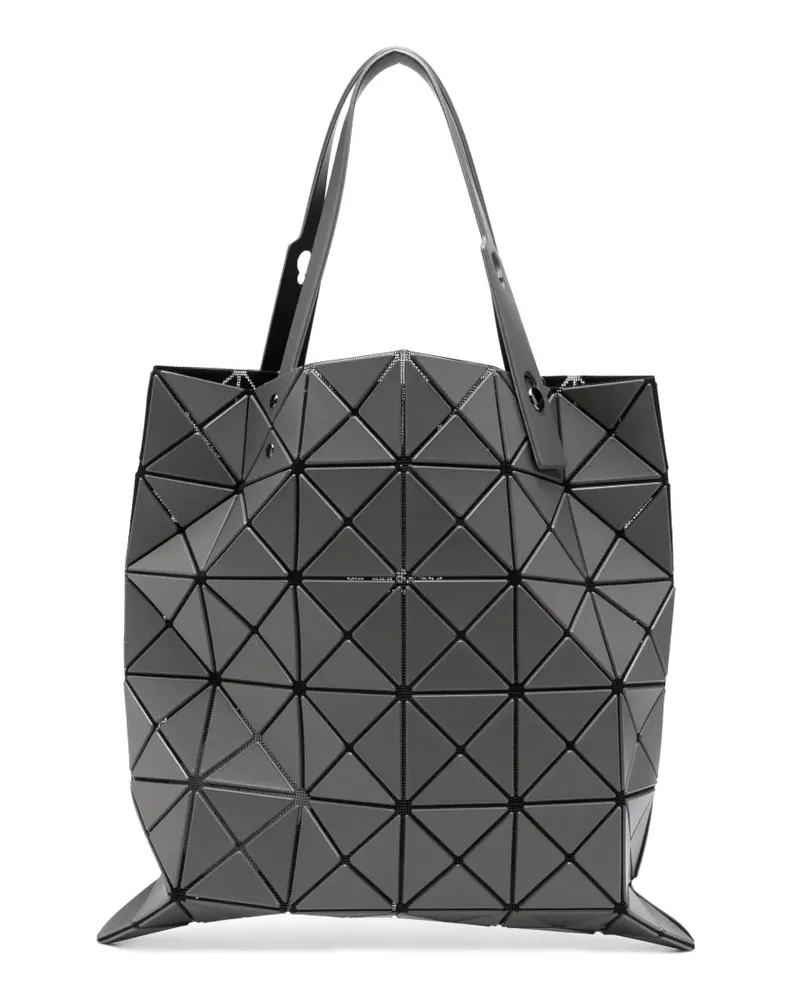 Issey Miyake Lucent Shopper mit geometrischem Muster - Grau Grau
