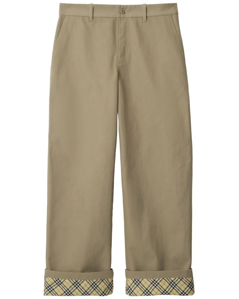 Burberry Hose mit lockerem Schnitt - Nude Nude