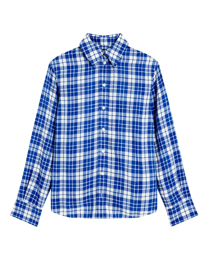 Proenza Schouler Bronwen Hemd - Blau Blau