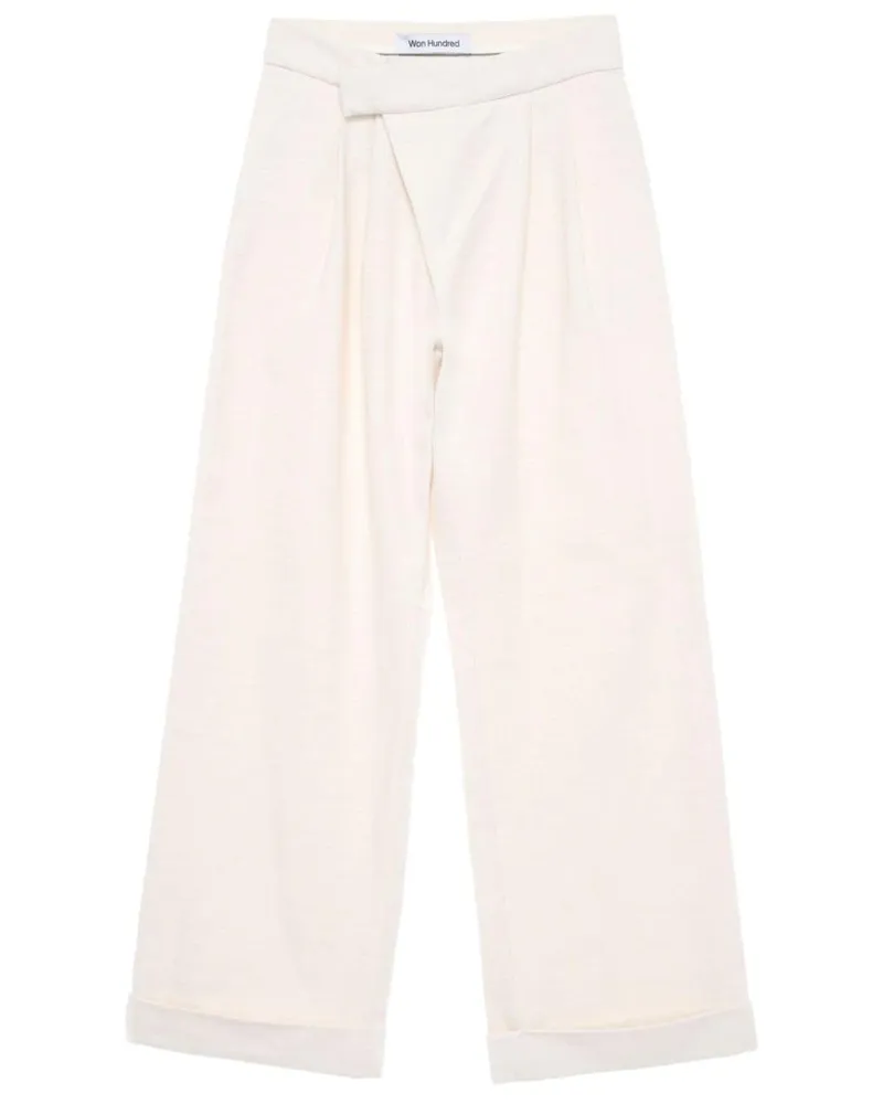 Won Hundred Hose mit hohem Bund - Nude Nude