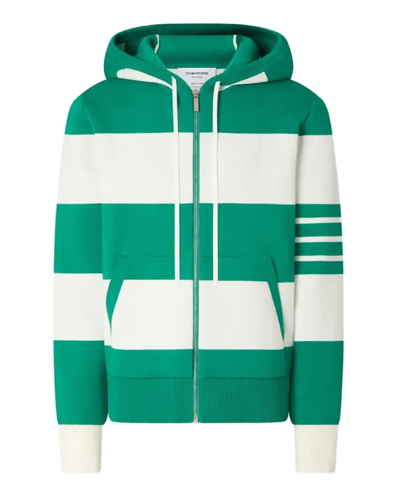 Thom Browne Hector Bar Hoodie - Grün Grün