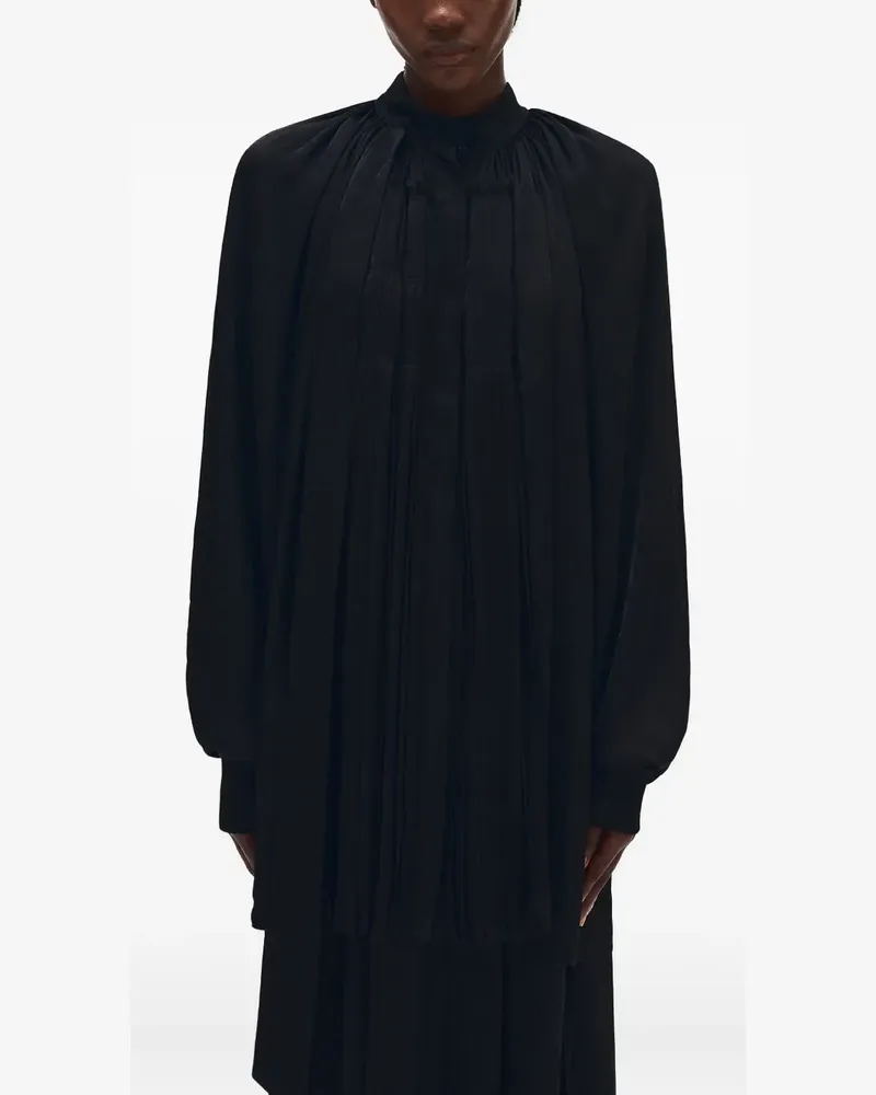 Ann Demeulemeester Likki Bluse - Schwarz Schwarz