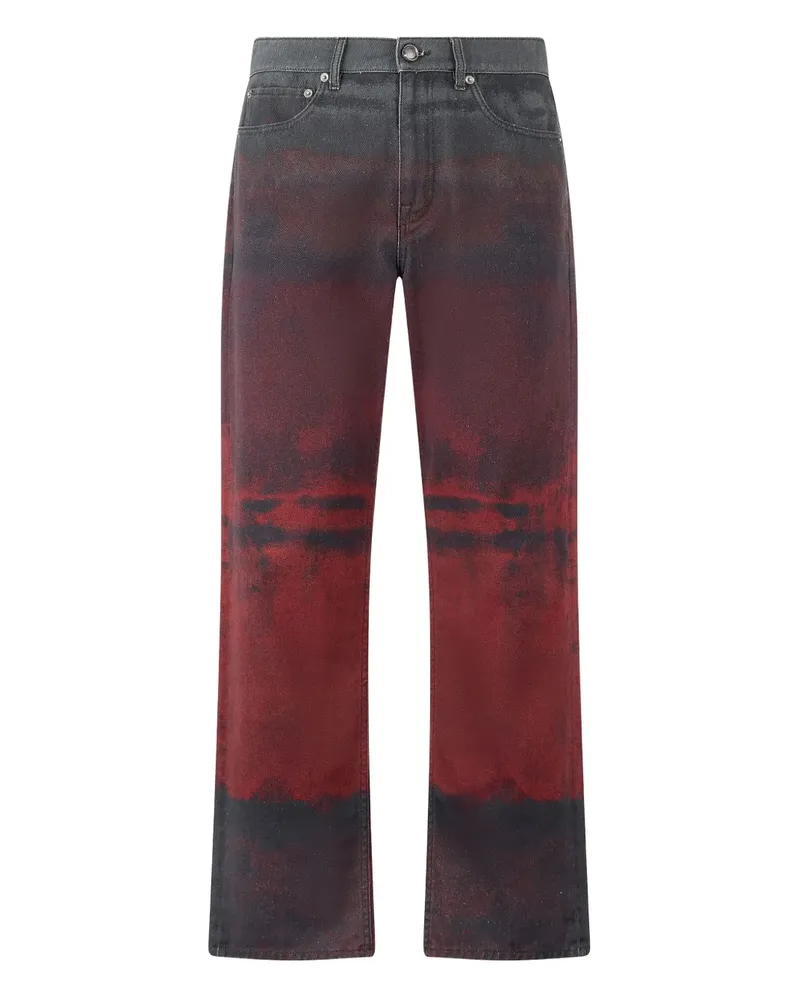 Roberto Cavalli Jeans mit gefärbtem Effekt - Rot Rot