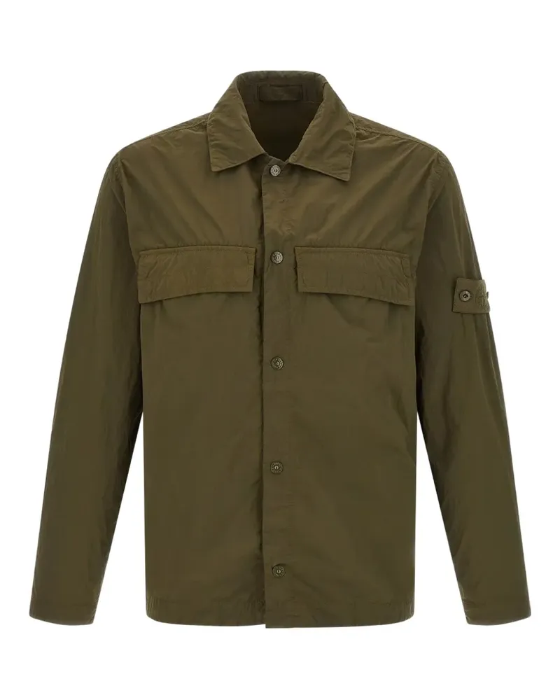 Stone Island Ghost Hemdjacke - Grün Grün