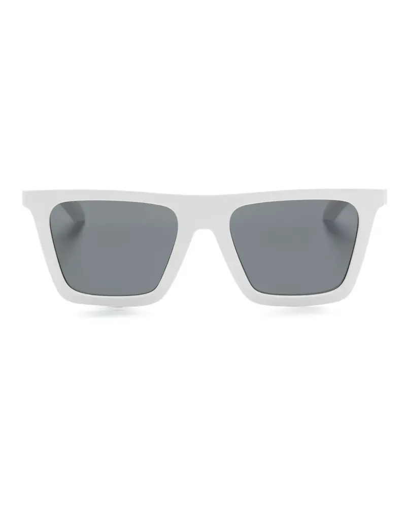 Versace Eckige Greca Sonnenbrille - Weiß Weiß