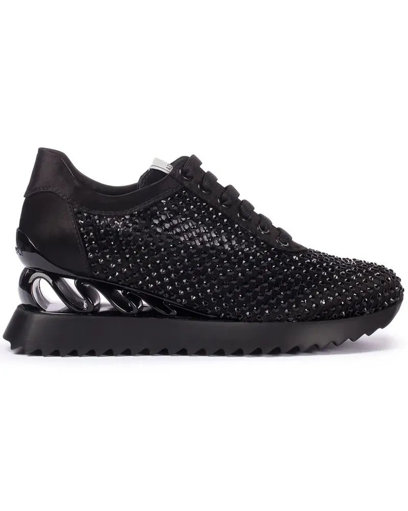 Le Silla Gilda Sneakers 60mm - Schwarz Schwarz