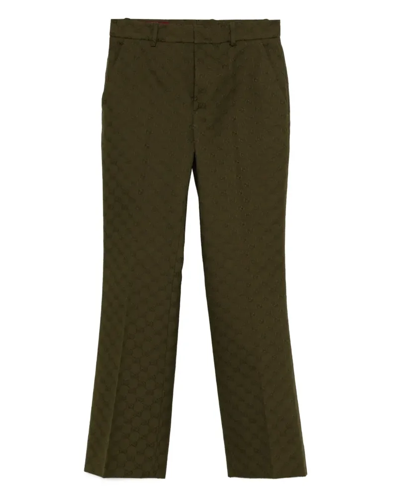 Gucci Hose mit GG - Grün Grün