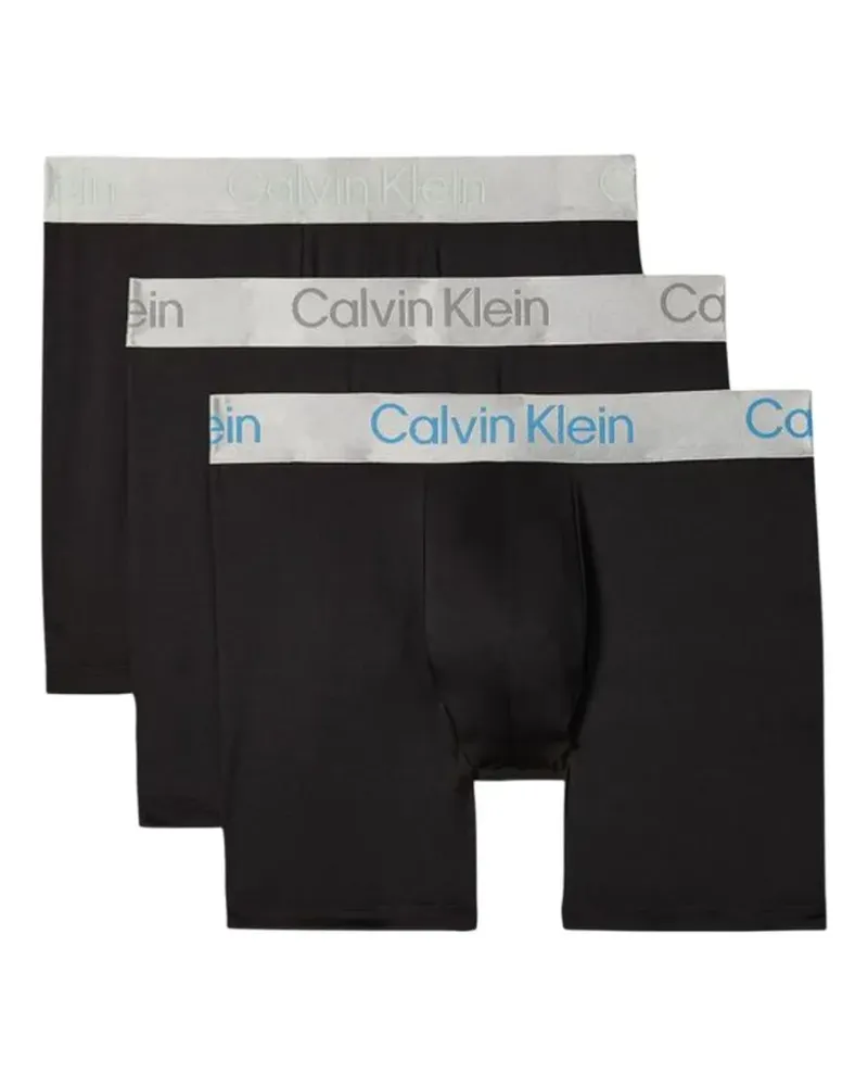 Calvin Klein logo-waistband boxers (set of three) - Schwarz Schwarz
