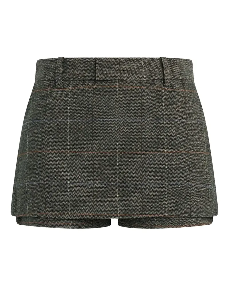 Favorite Daughter THE SPENCER plaid-pattern skort - Grau Grau
