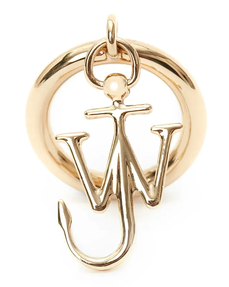 J.W.Anderson Ring mit JW Anchor-Anhänger - Gold Gold