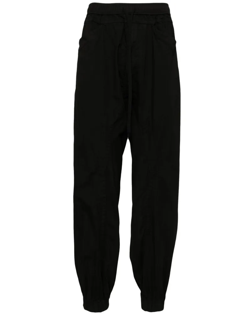 Julius Hose mit Kontrasteinsätzen - Schwarz Schwarz