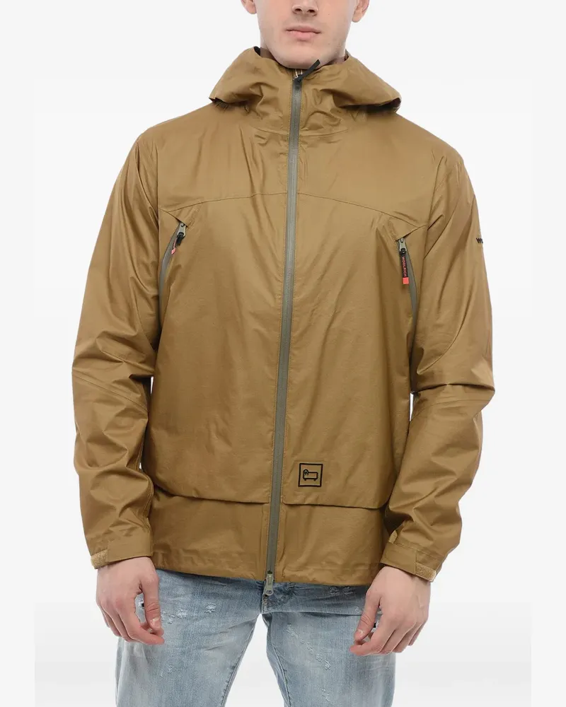 Woolrich Springer hooded jacket - Braun Braun