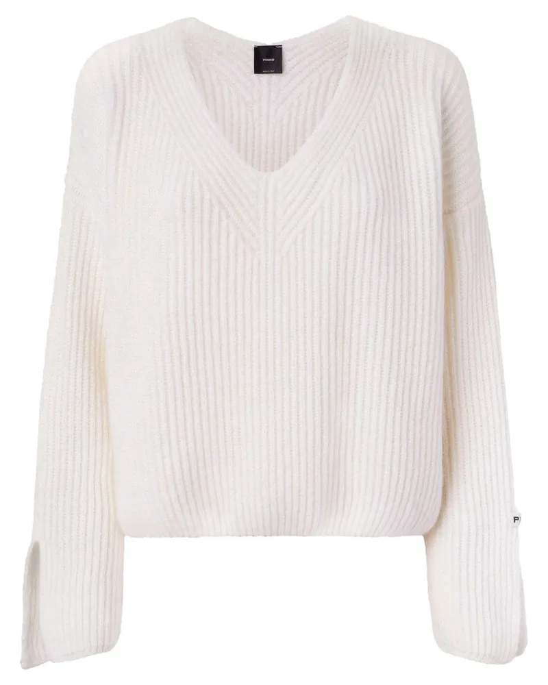 Pinko Korat Pullover - Weiß Weiß