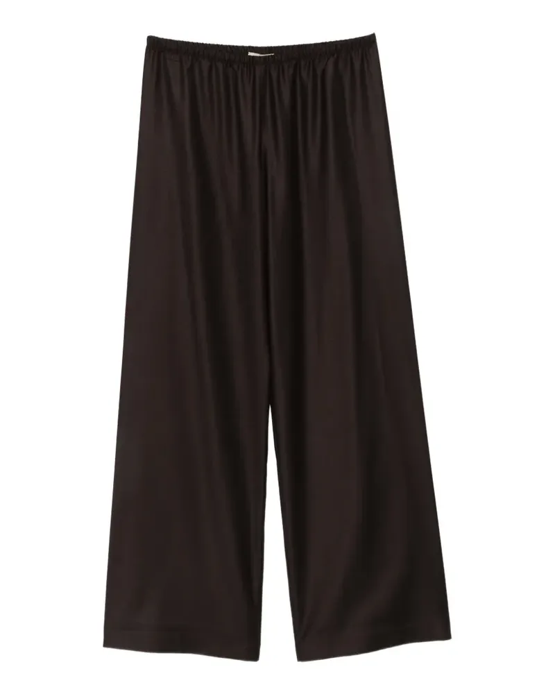 Herno Weite Hose mit elastischem Bund - Braun Braun