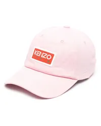 Kenzo Baseballkappe mit Logo-Stickerei Rosa