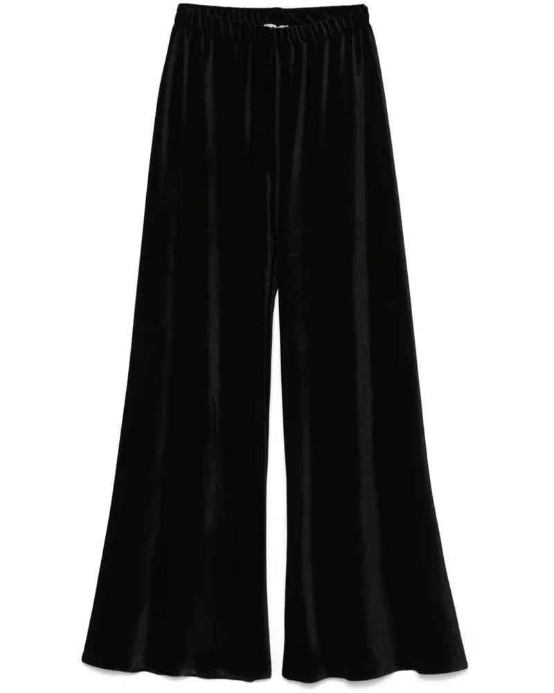 Blanca Hose aus Samt - Schwarz Schwarz