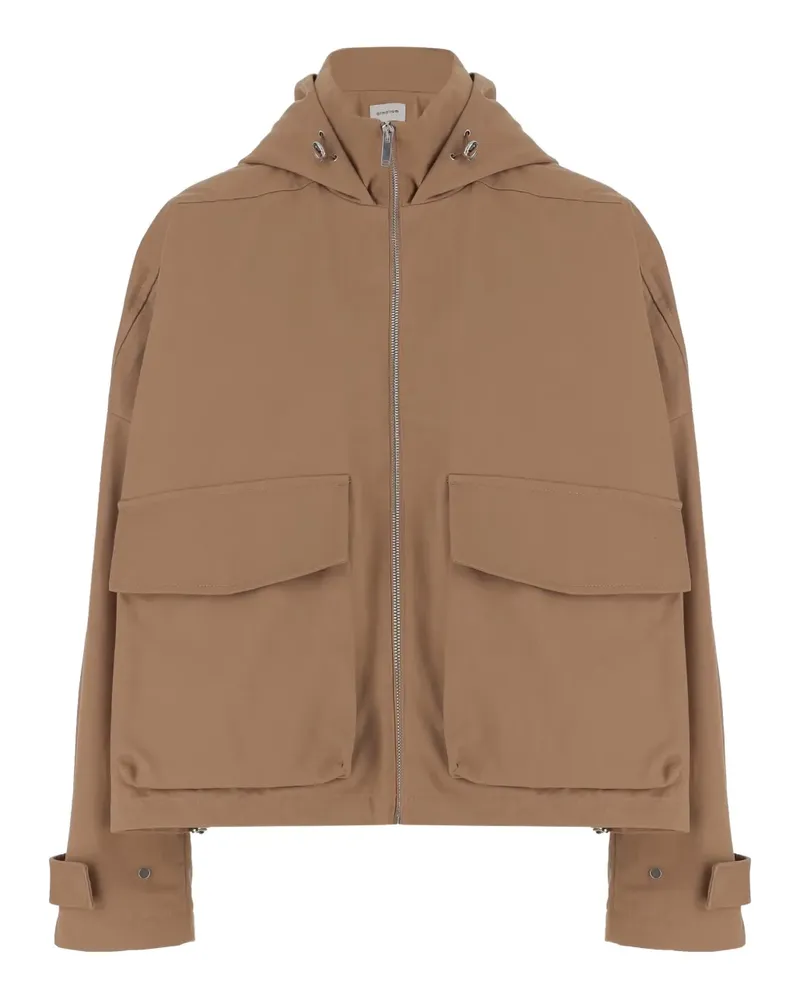 ARMARIUM Kapuzenjacke mit aufgesetzter Tasche - Braun Braun
