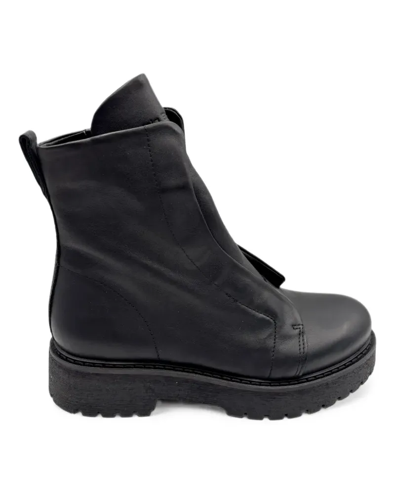 Patrizia Bonfanti Kuni Denver leather ankle boots - Schwarz Schwarz