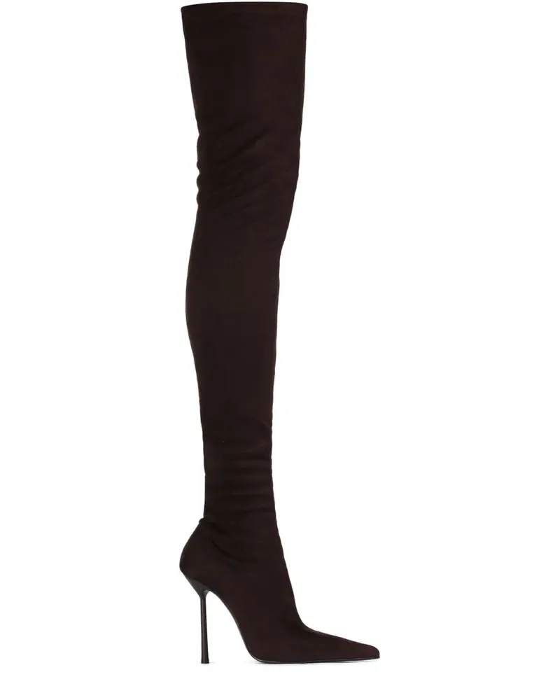Le Silla Bella Overknee-Stiefel 120mm - Braun Braun