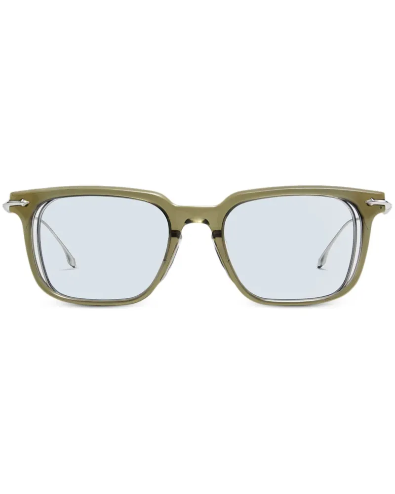 Gentle Monster Ego Brille mit eckigem Gestell - Grün Grün