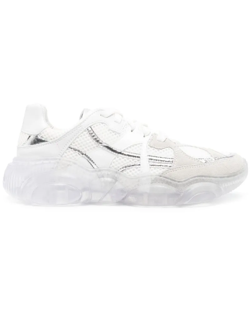 Moschino Sneakers mit dicker Sohle - Weiß Weiß