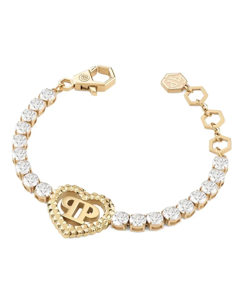 Philipp Plein ROCKED HEART bracelet - Gold Gold