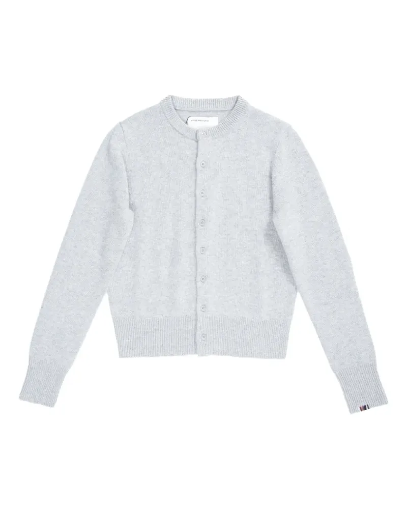 extreme cashmere crew-neck cashmere cardigan - Grau Grau