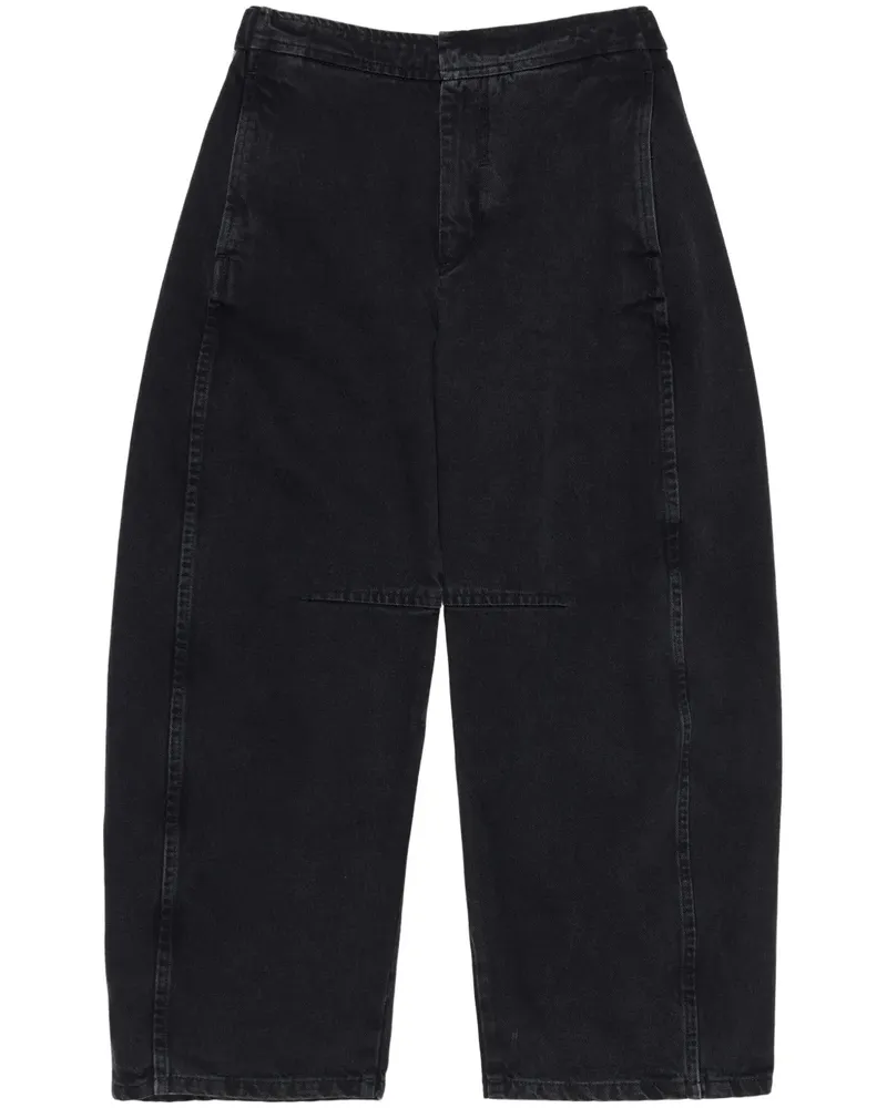 BIMBA Y LOLA Klassische Tapered-Hose - Schwarz Schwarz