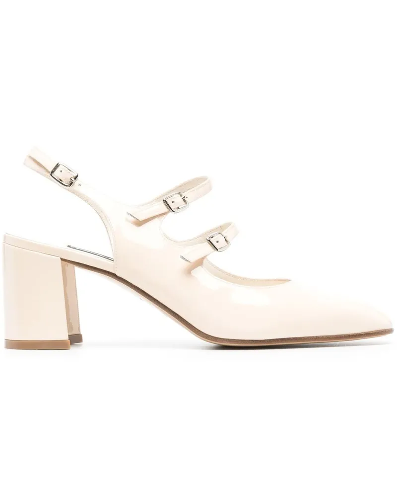 Carel Banana Mary Janes 70mm - Nude Nude