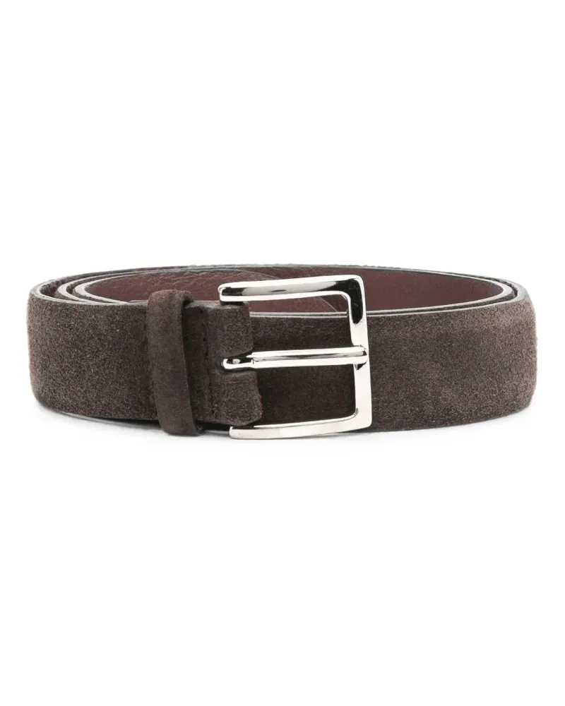 Orciani Amalfi Gürtel mit Wildleder-Finish - Braun Braun