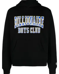 Billionaire Boys Club Hoodie mit Logo-Print Schwarz