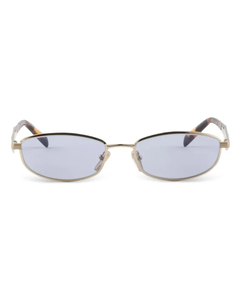 Prada sunglasses with Prada logo - Gold Gold