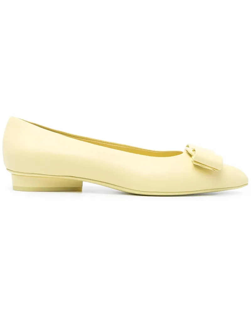 Ferragamo Viva Ballerinas - Gelb Gelb
