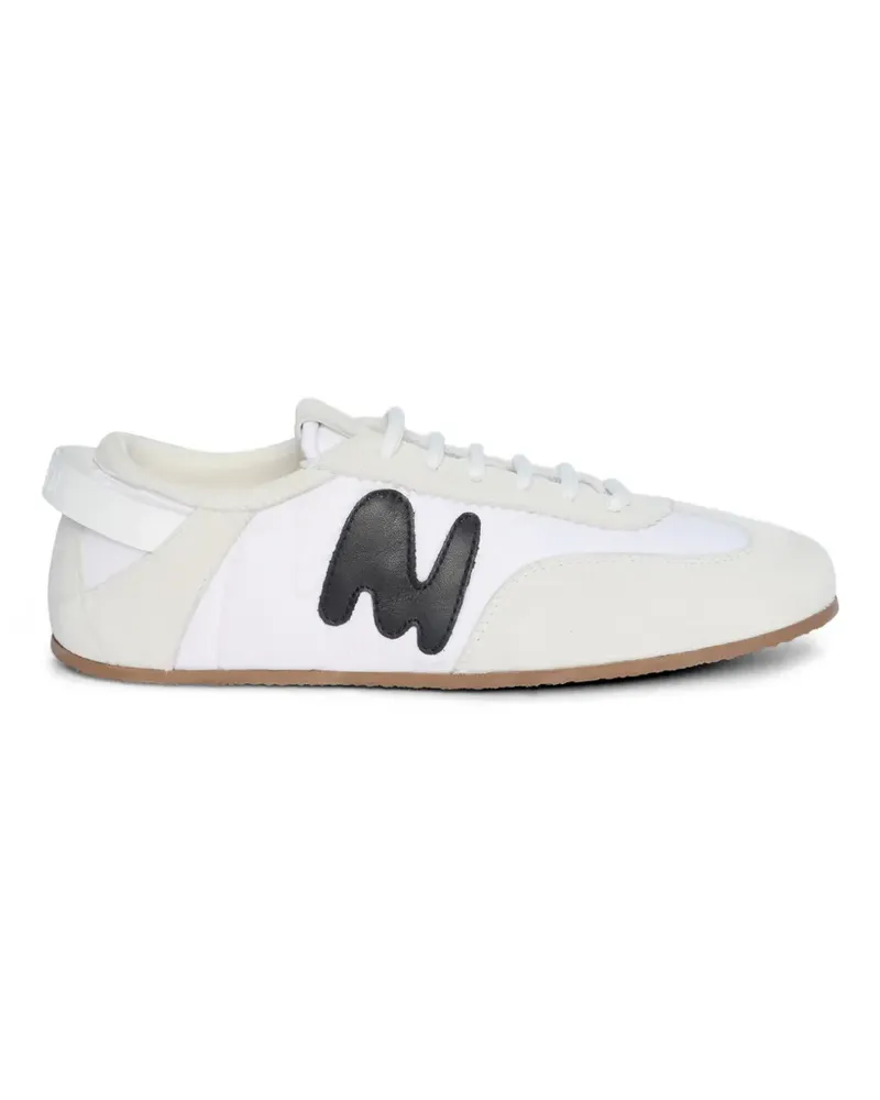 MSGM Sneakers mit Logo-Detail - Weiß Weiß