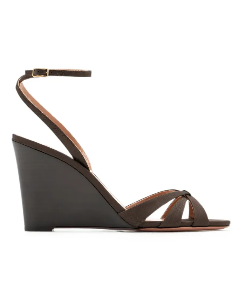 Aquazzura Tati buckle-fastening sandals - Braun Braun