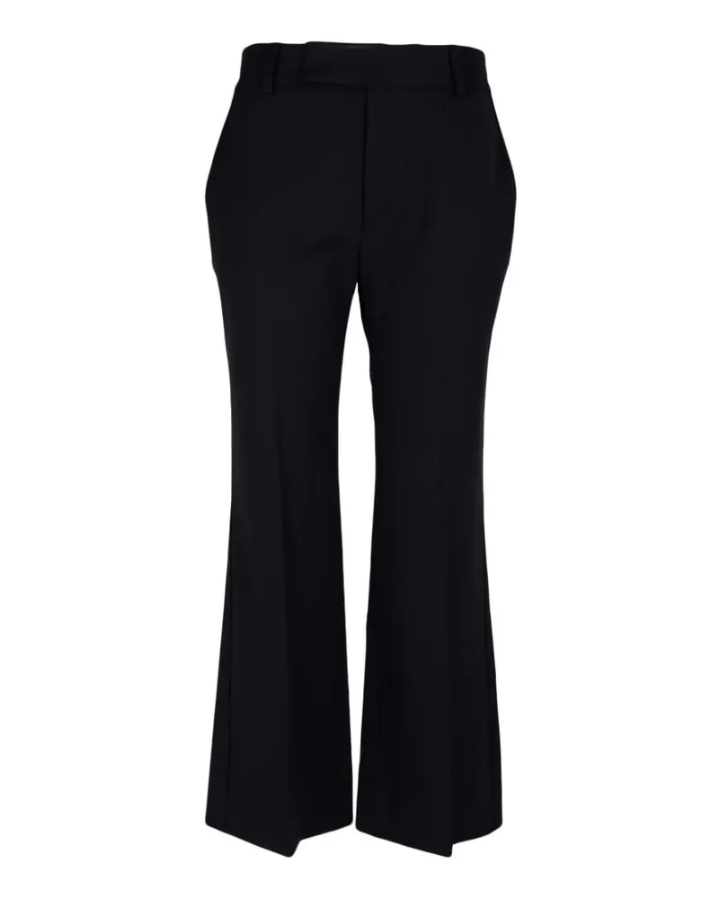 Proenza Schouler Marlene Hose mit weitem Bein - Schwarz Schwarz