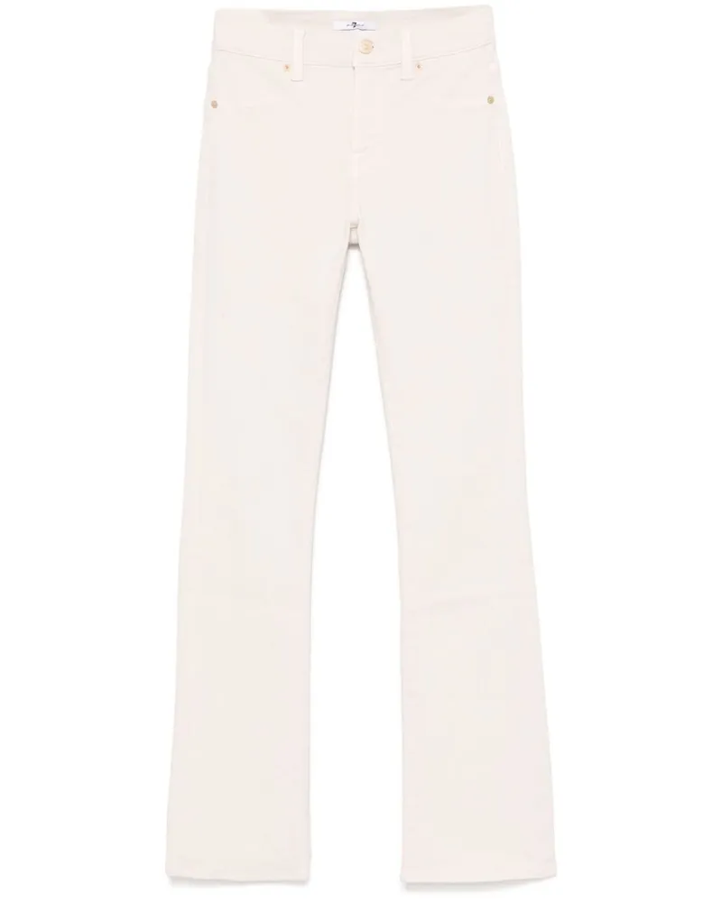 7 for all mankind Bootcut-Jeans - Nude Nude