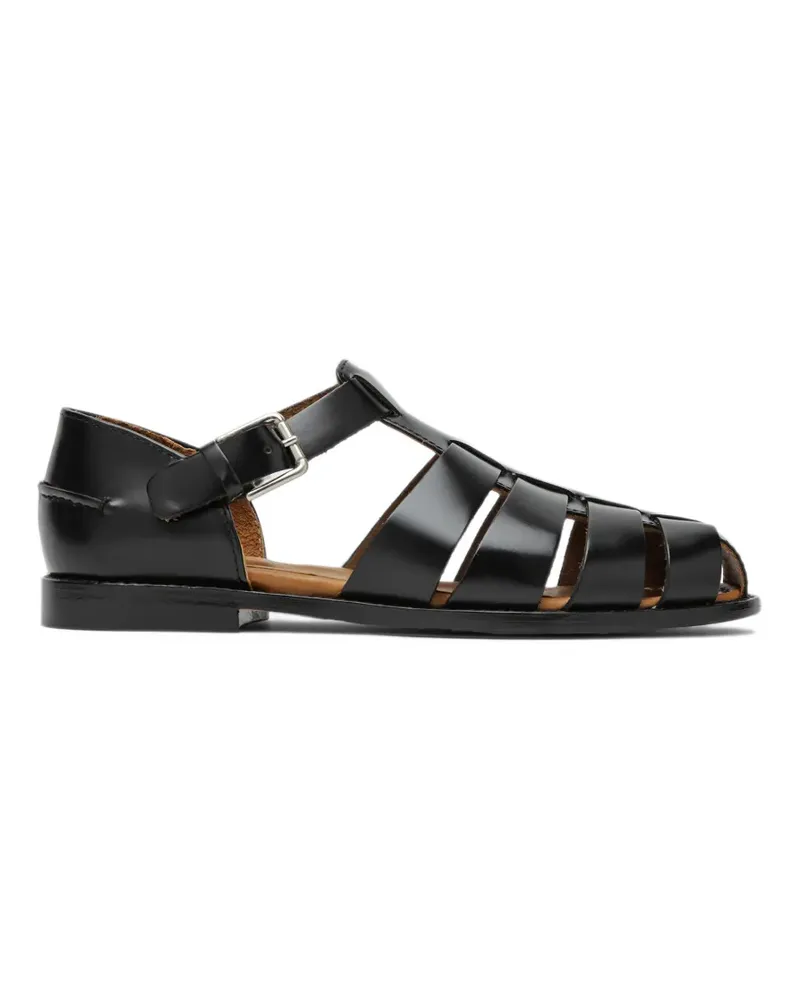 Sebago Gurkha Tale Römersandalen - Schwarz Schwarz