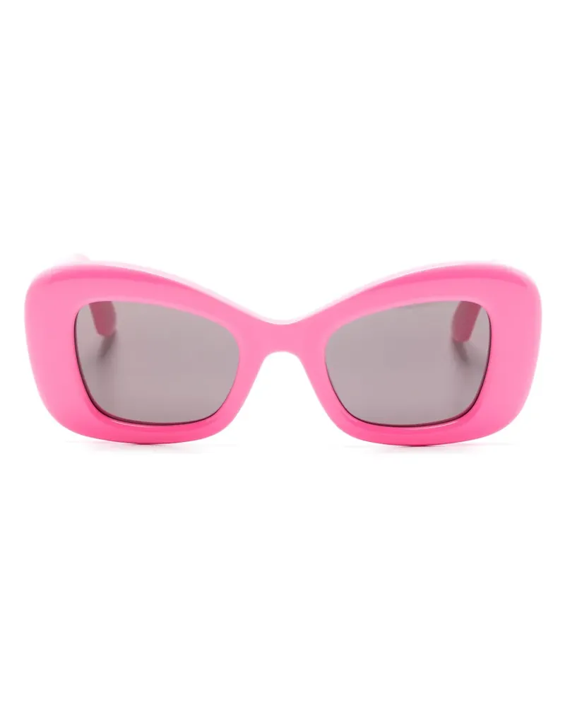 Alexander McQueen Bold Cat-Eye-Sonnenbrille - Rosa Rosa