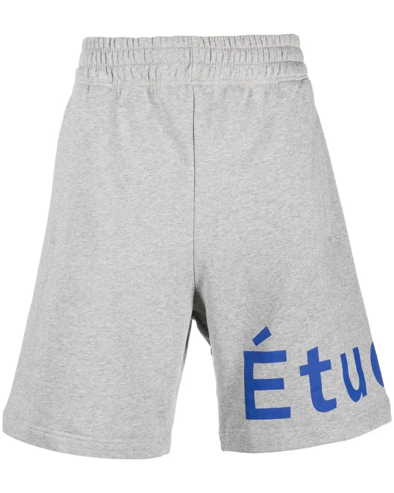 Études Studio Shorts aus Bio-Baumwolle - Grau Grau