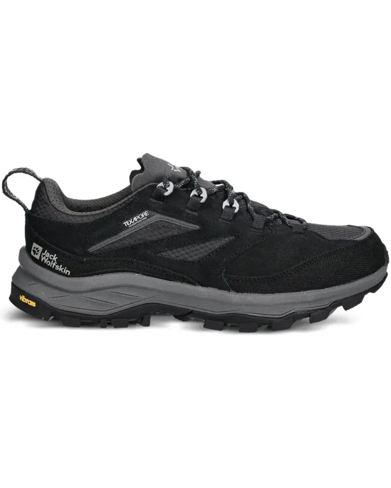Jack Wolfskin Cyrox logo-print sneakers - Schwarz Schwarz