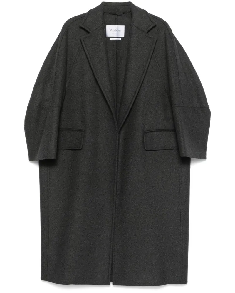 Max Mara Klassischer Mantel - Grau Grau