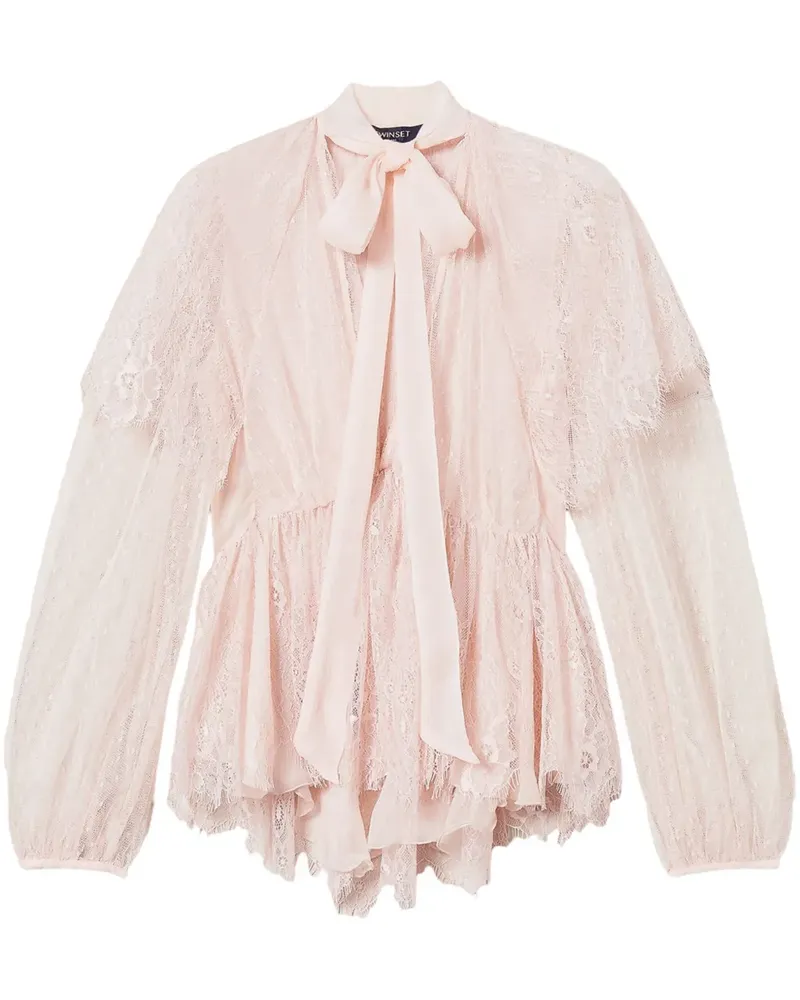 Twin-Set Gewebte Bluse - Rosa Rosa