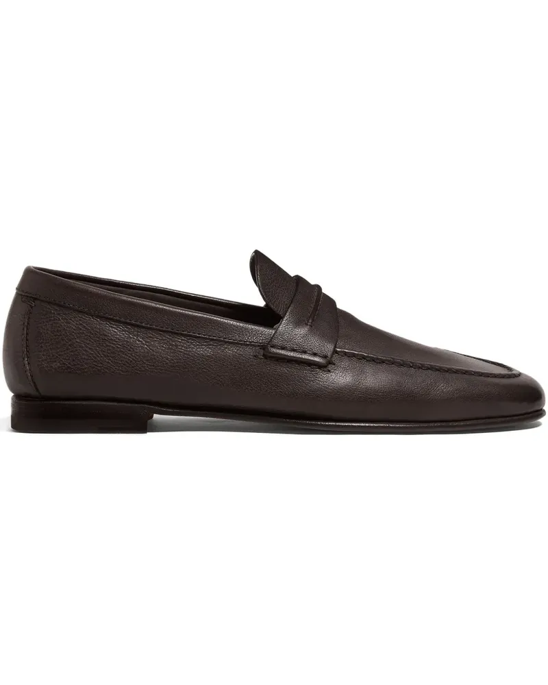 Ermenegildo Zegna Klassische Penny-Loafer - Braun Braun